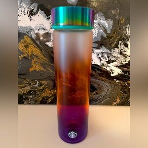 Starbucks glass 18oz water bottle